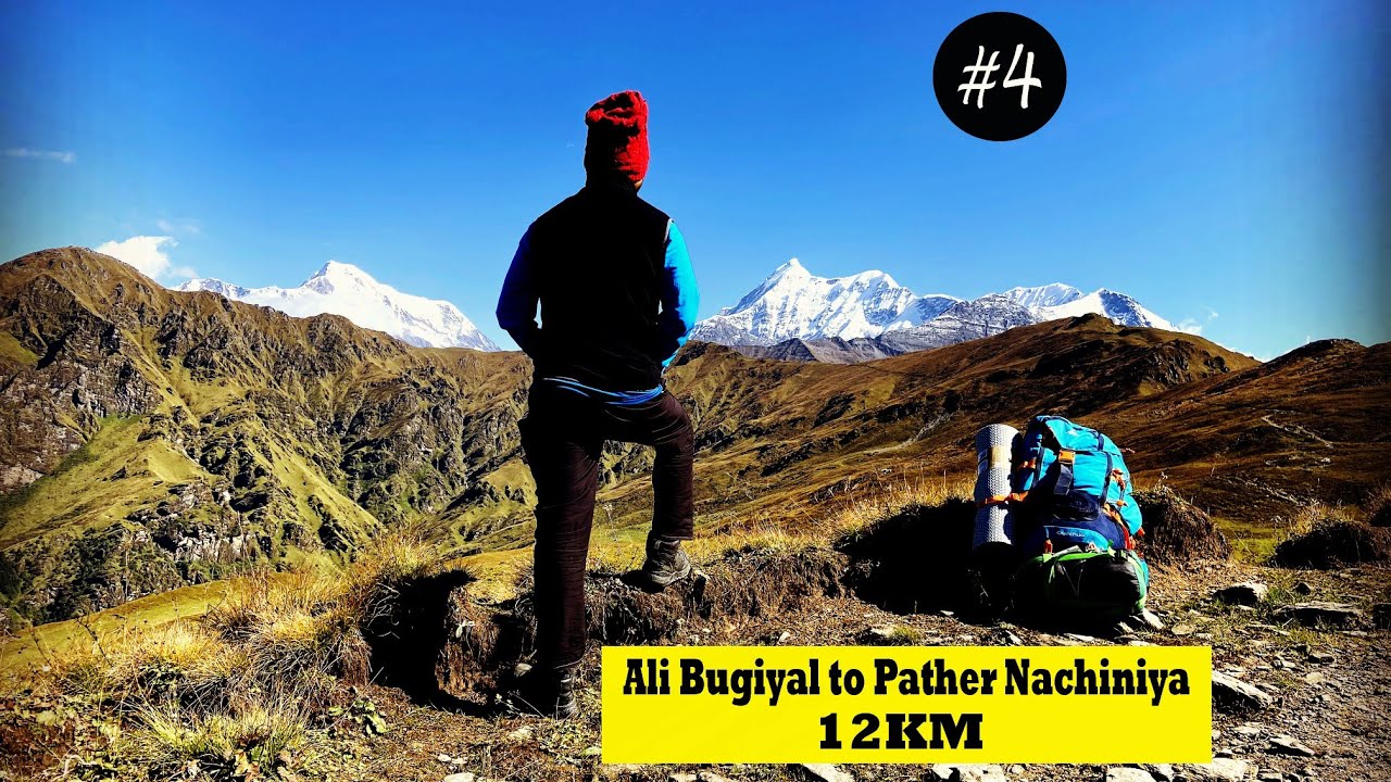 Roop kund trek//Ali Bugiyal to pather nachiniya