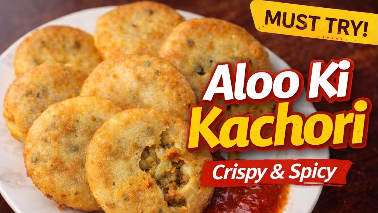 ✅Aloo Ki Kachori Recipe | Crispy Street Style Aloo Kachori at Home | Easy Breakfast Recipe..