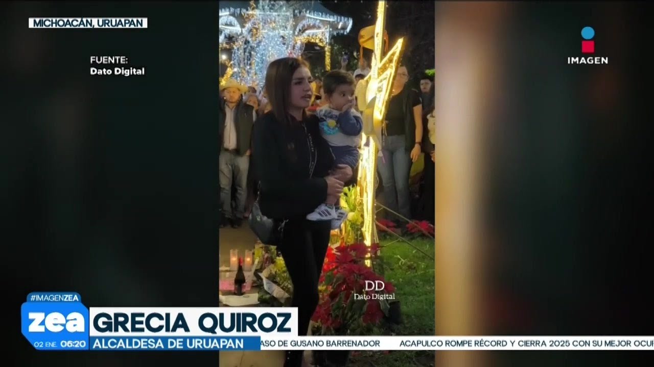 Grecia Quiroz rinde homenaje a Carlos Manzo a dos meses de su asesinato | Noticias con Francisco Zea