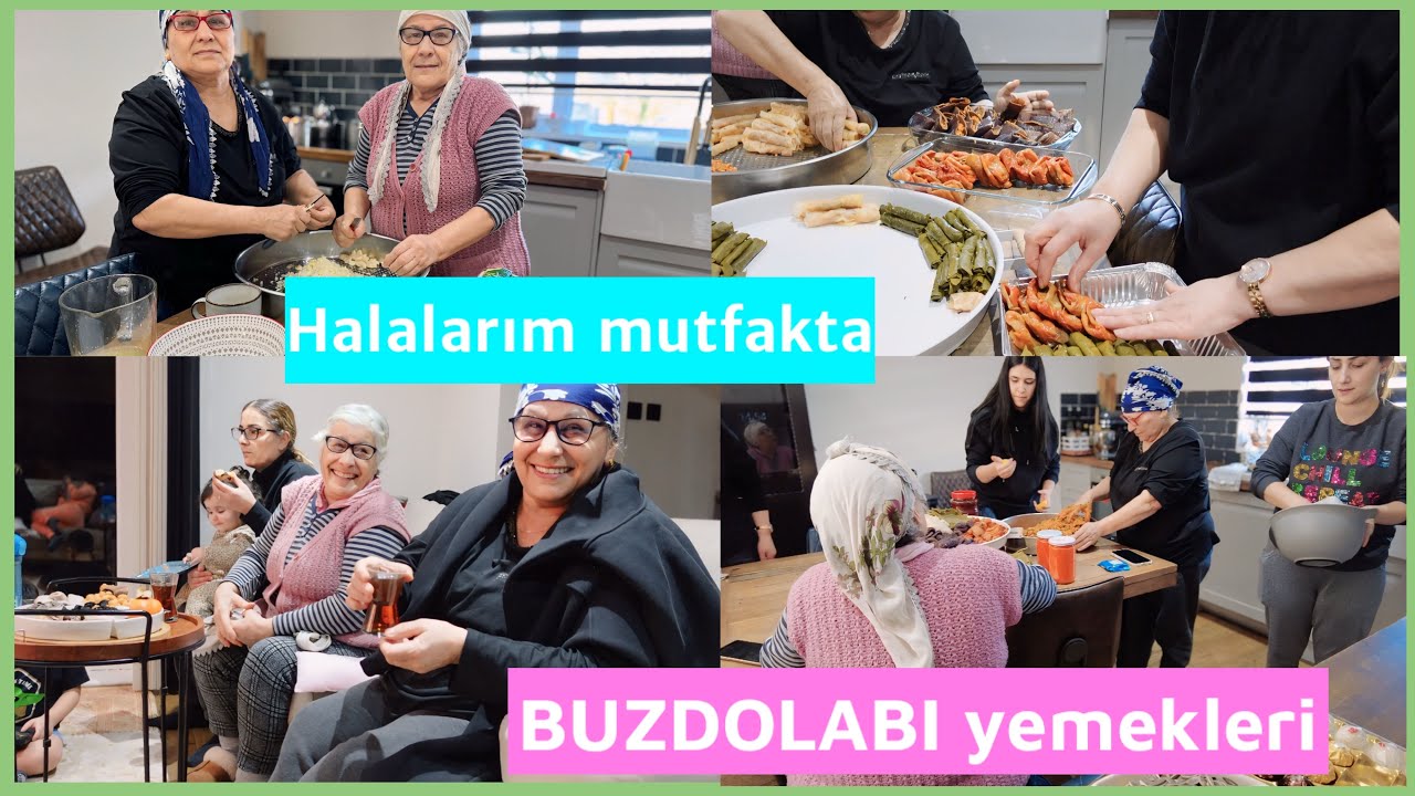 BUZDOLABI YEMEKLERİ: MİSAFİRİM VAR, SARMA DOLMA MESELESİ / günlük londra vlog