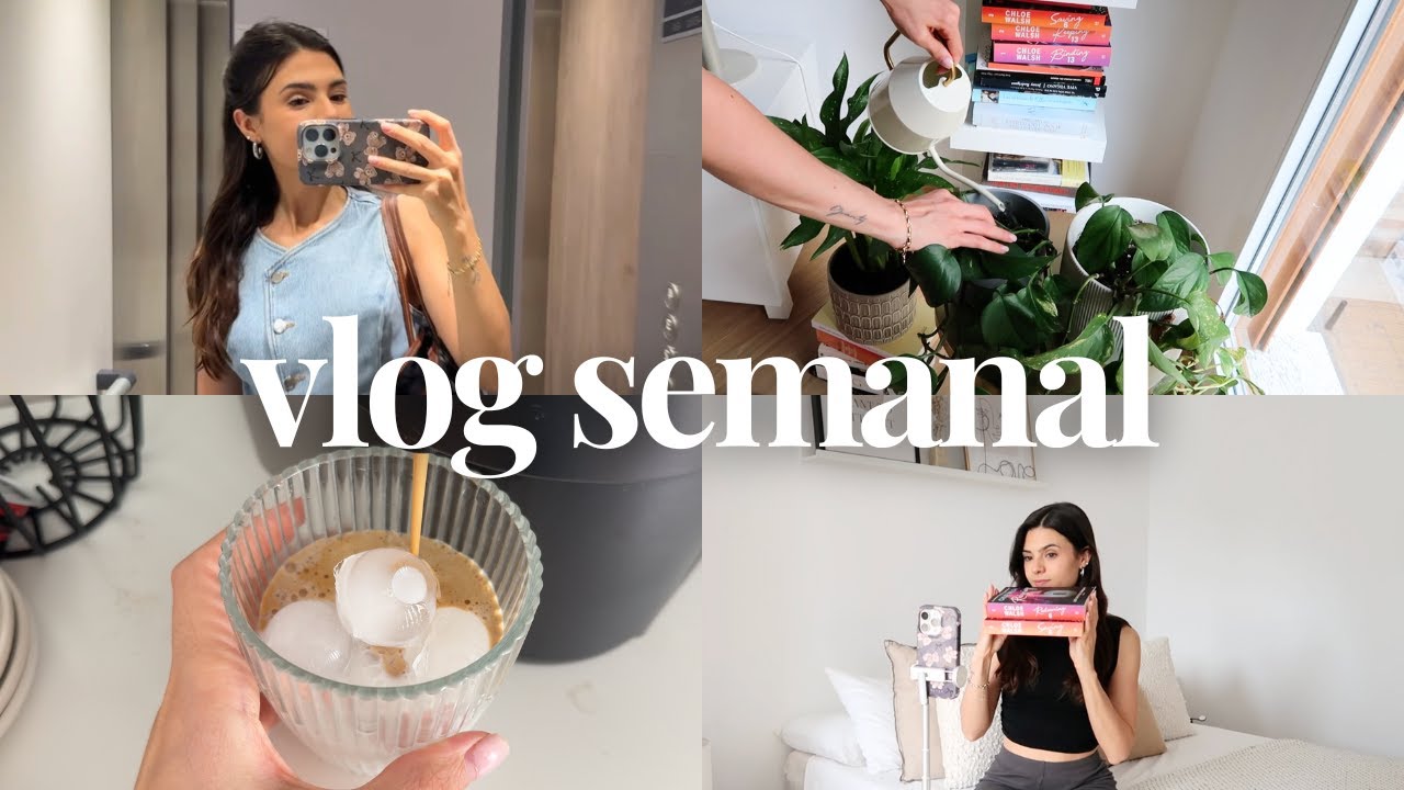 UNA SEMANA CONMIGO | Rutina diaria, Lectura, Vuelta al gym, Mi maquillaje, Reset semanal, Recetas