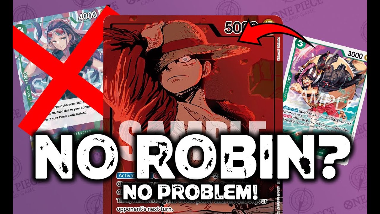 No Robin? No Problem! GP Luffy Ranked Gameplay