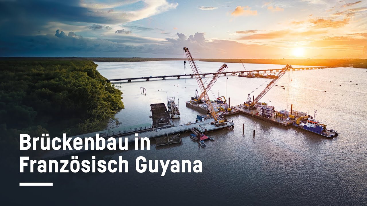 Brücken bauen - LR 1100.1, LR 1160, LR 1300.1 SX | Liebherr