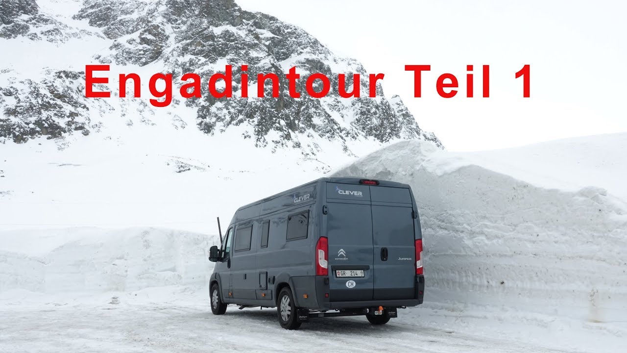 Erste Tour ins Engadin Teil 1 - Clever Runner 636 #6