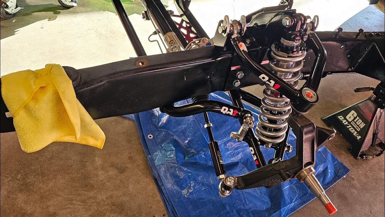 1967 F100 Full Front Qa1 Suspension Install - Part 2