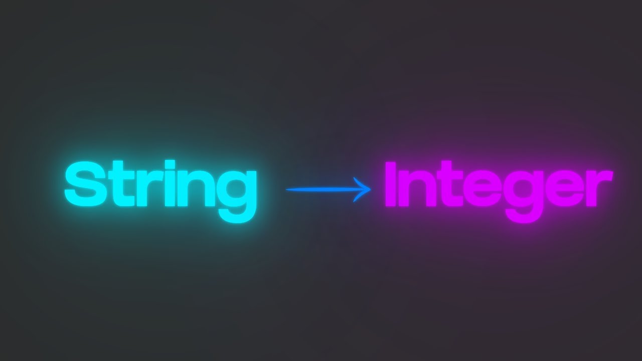 Python String and Integer Conversion