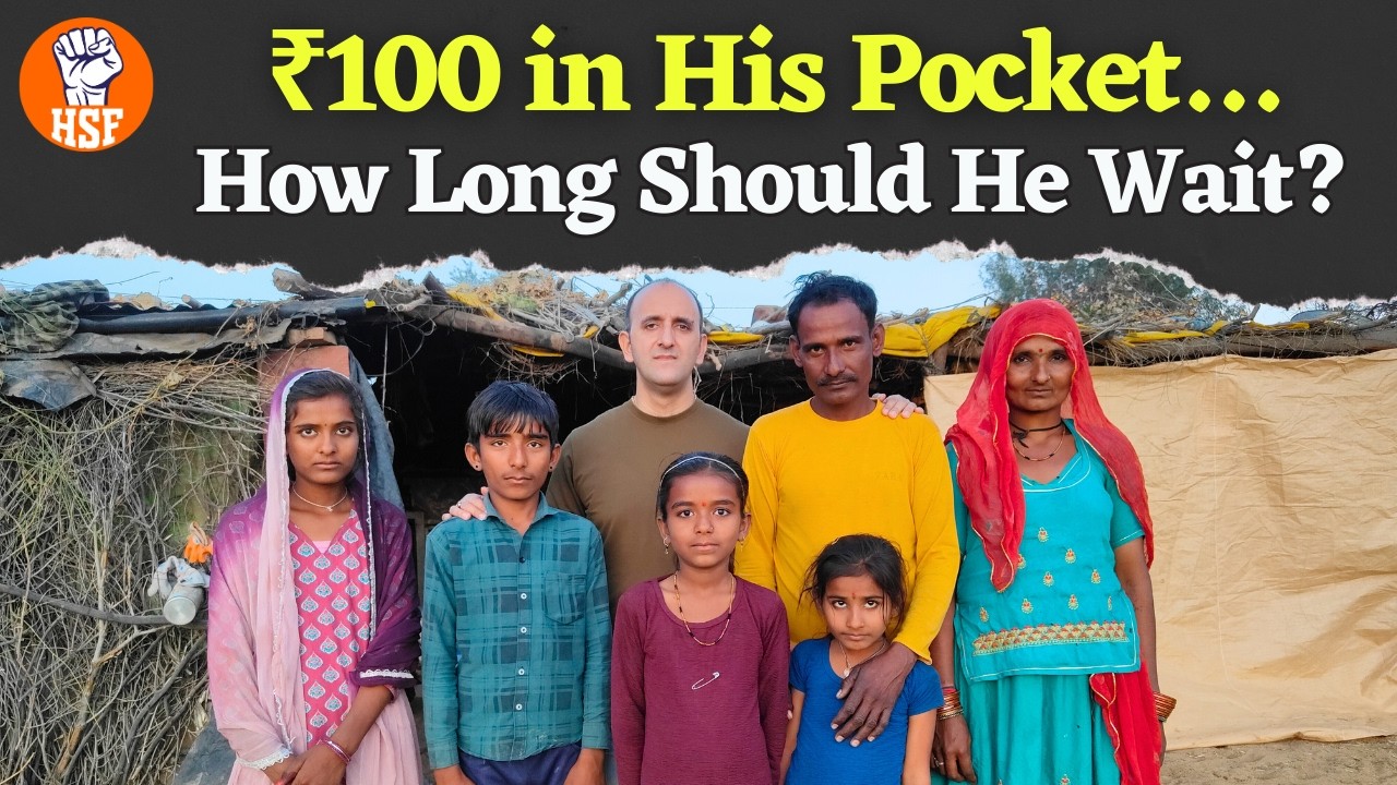 When a Father of 6 Waits for Society | Our 160 KM Journey to Daduram Bheel’s Village | HSF