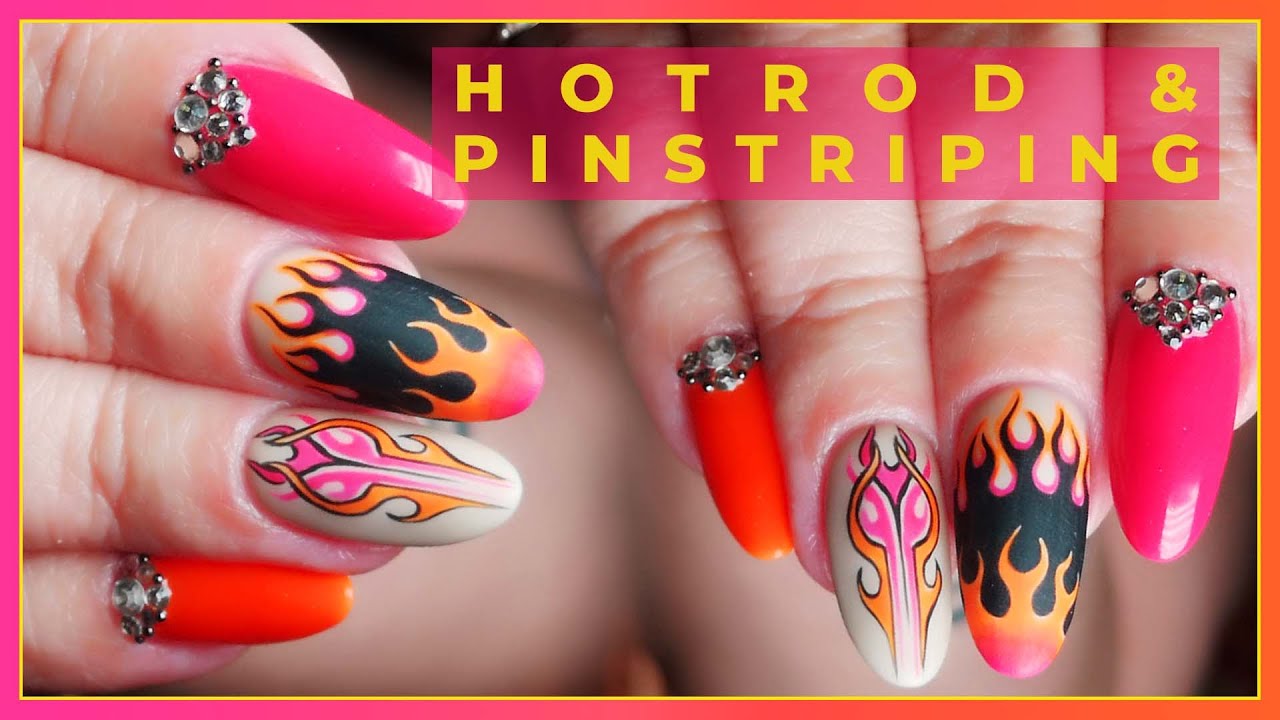 🔥💎HotRod & PinStriping Flame Set💎🔥