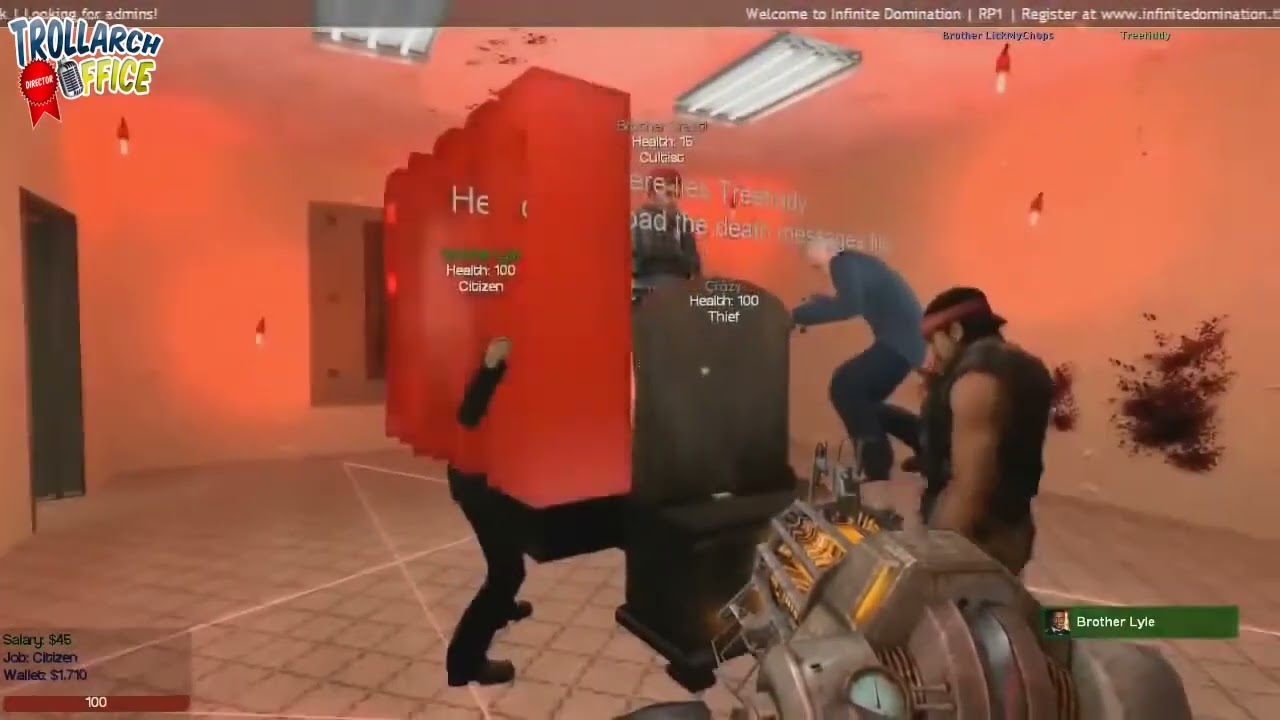 Trolling "Role Playing Servers in Gary's Mod" w/ LostInPlace