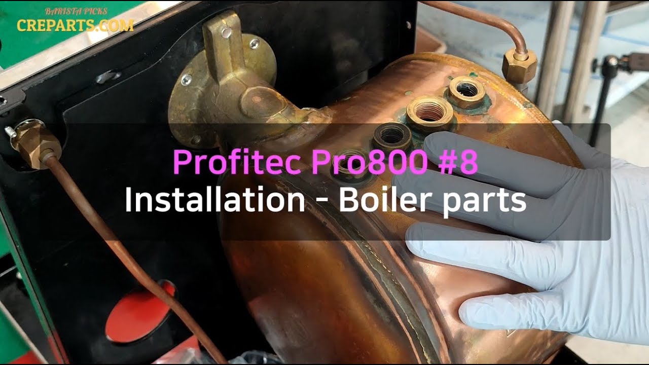 Full repair - Profitec Pro800-lever #8 Installation - Boiler parts