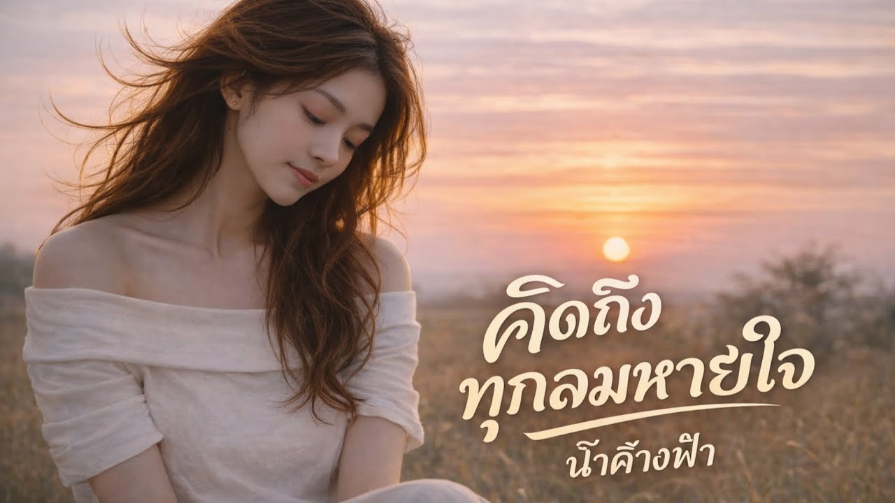 คิดถึงทุกลมหายใจ (เนื้อเพลง) | น้ำค้างฟ้า | ลูกทุ่งโมเดิร์น | Official