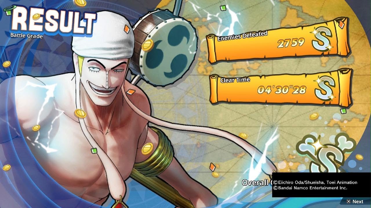 ONE PIECE: PIRATE WARRIORS 4 - Eneru | True Pirate Warrior King (4'30)