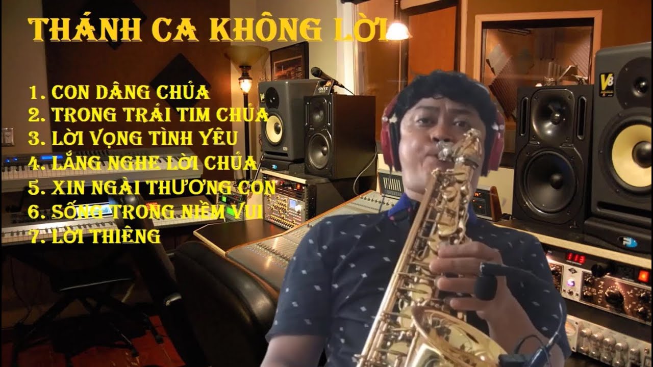 ♫ THÁNH CA HÒA TẤU SAXOPHONE - NHẸ NHÀNG - SÂU LẮNG