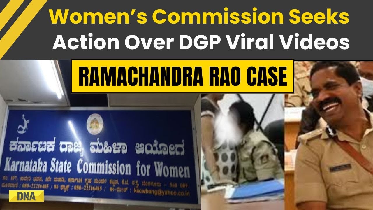 DGP Ramachandra Rao Viral Video: Karnataka Women&rsquo;s Commission Seeks Action In Sexual Harassment Act