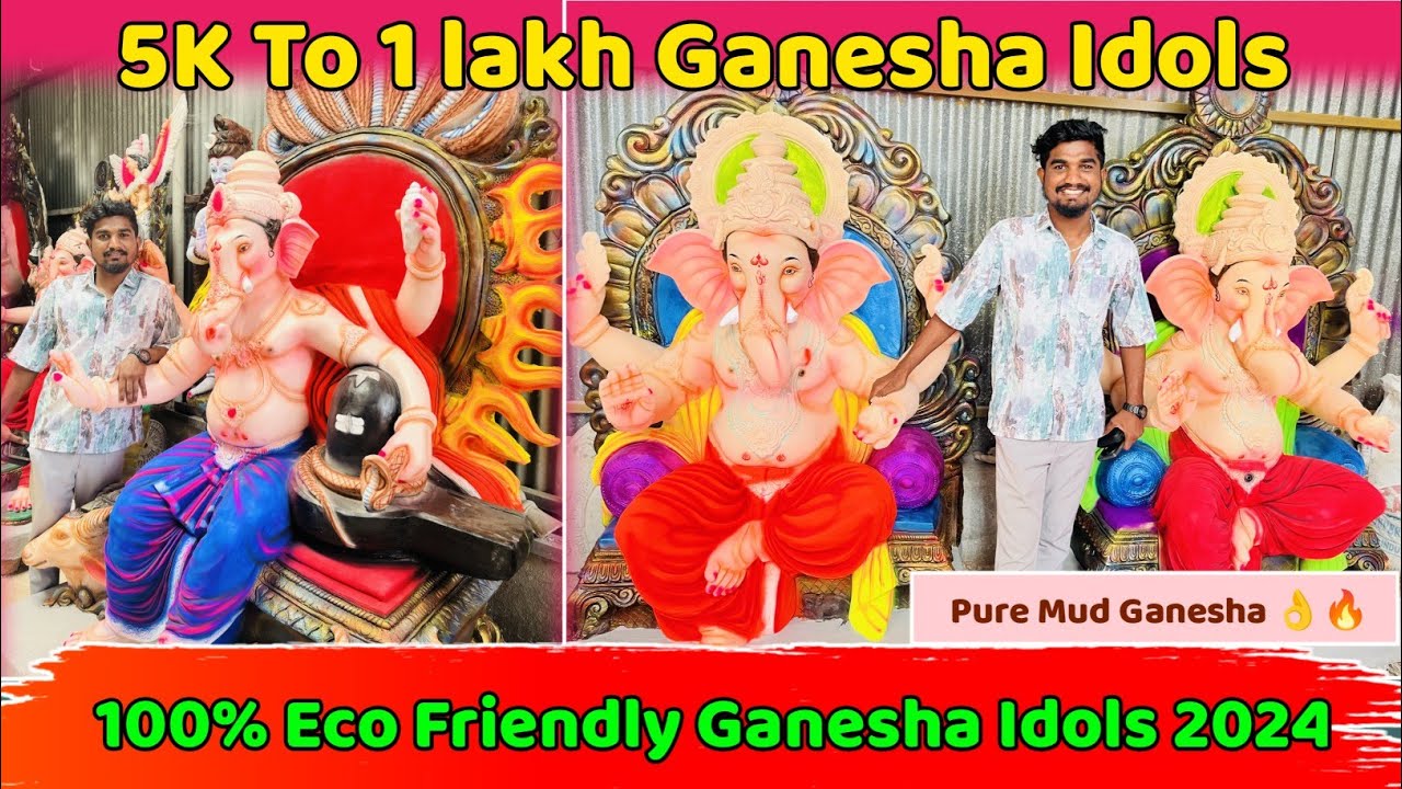 Ganesha idols | Ganesha festival 2024 | Ganesha stone work | Ganesha video | Ganesha making | 2024