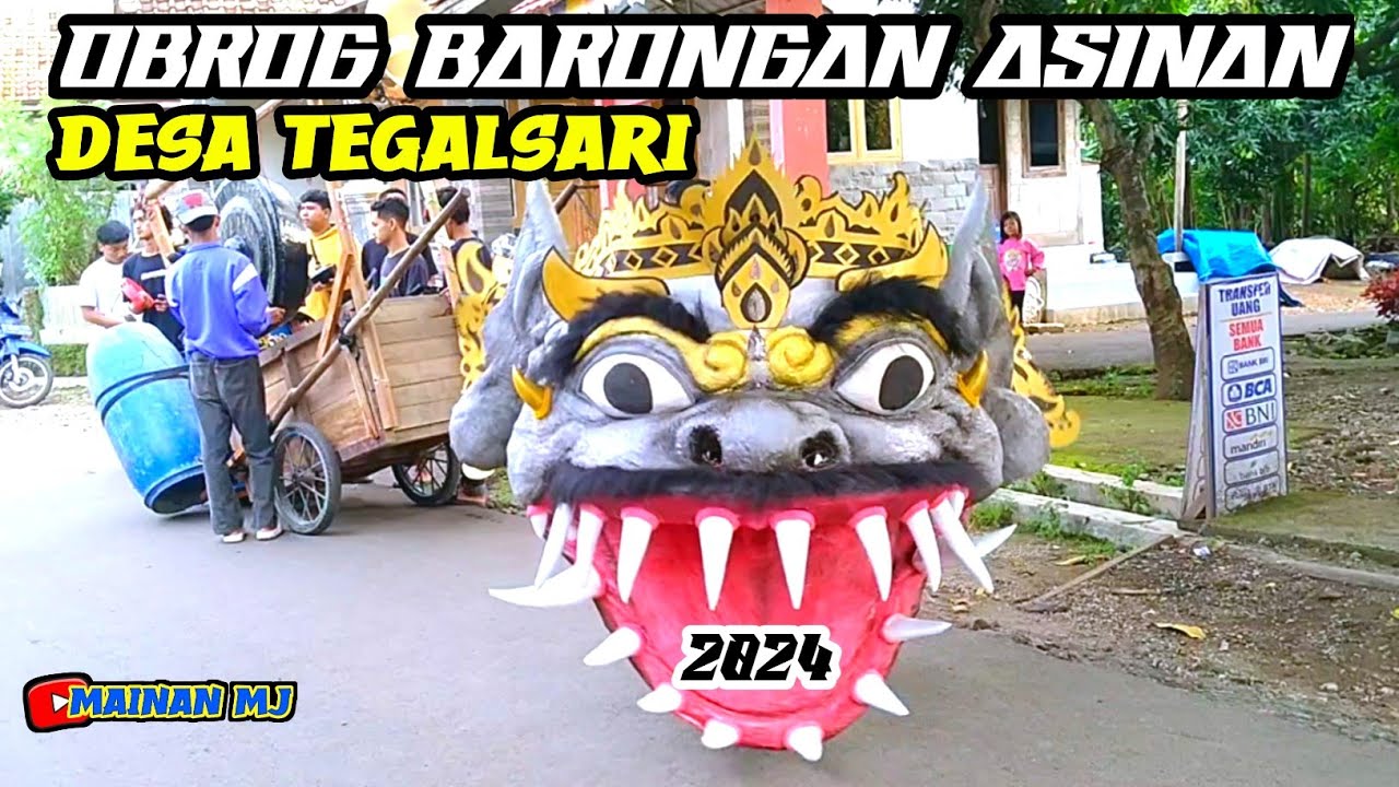 Obrog Barongan Asinan Desa Tegalsari 2024 - Live di Blok Benda Desa Warukawung
