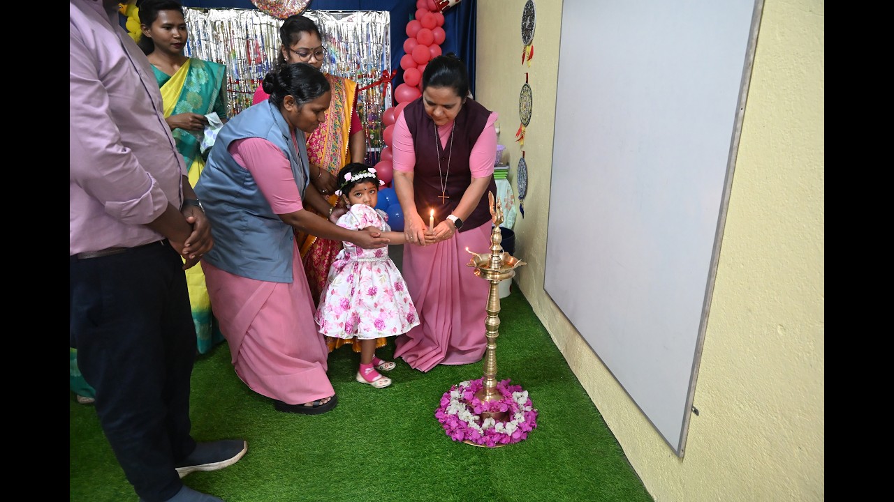 INAUGURATION OF HOLY CROSS BUDS PLAY SCHOOL