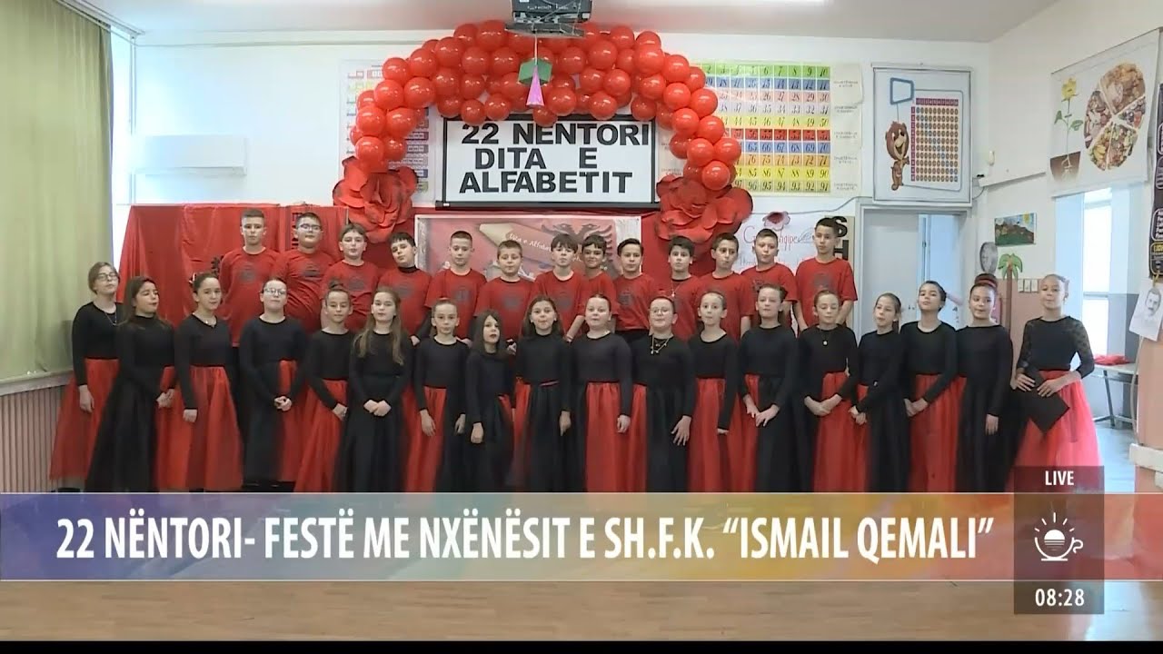 22 Nëntori | Festë me nxënësit e Sh.F.K. “Ismail Qemali” - Ritmi i ditës – TVM2