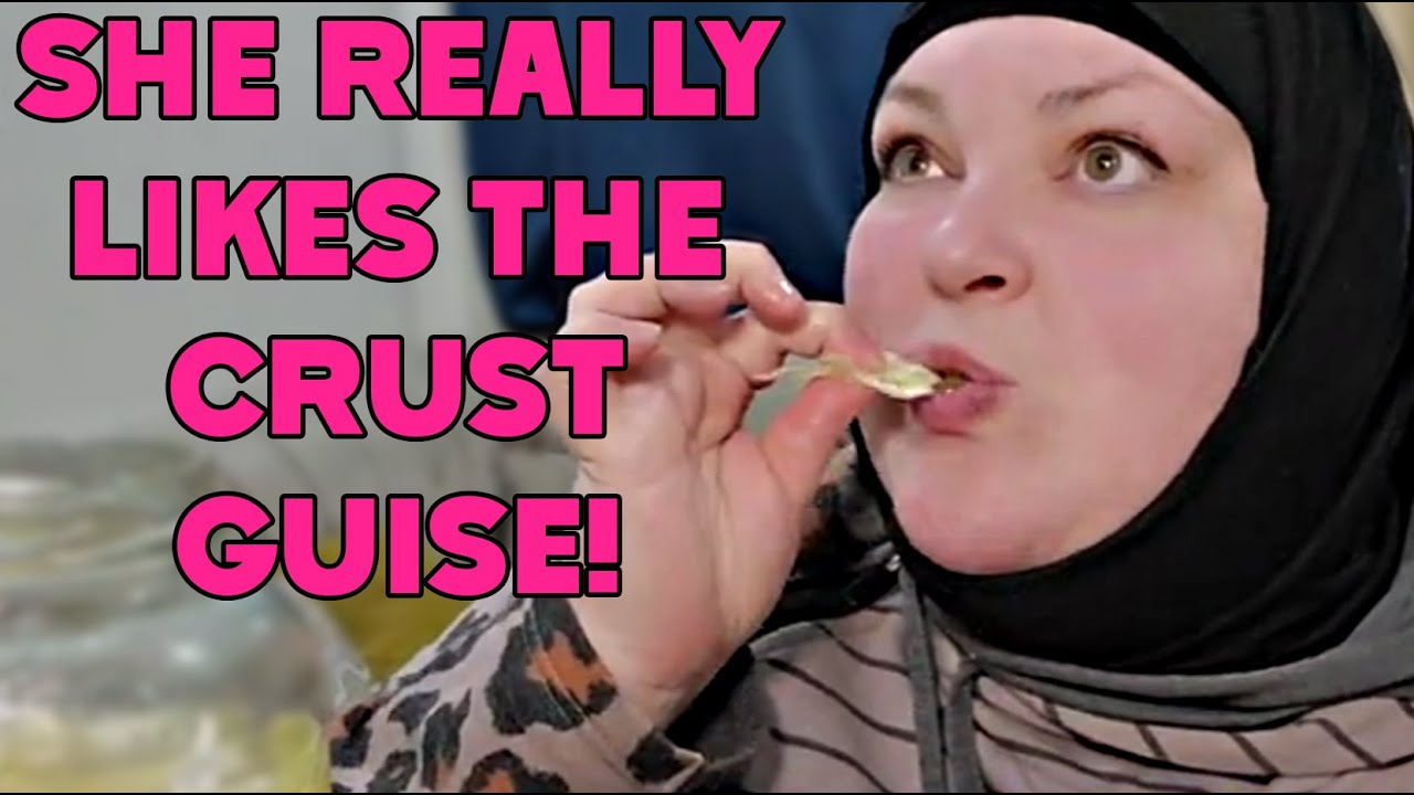 foodie beauty's REPETITIVE chicken pot pie mukbang reaction