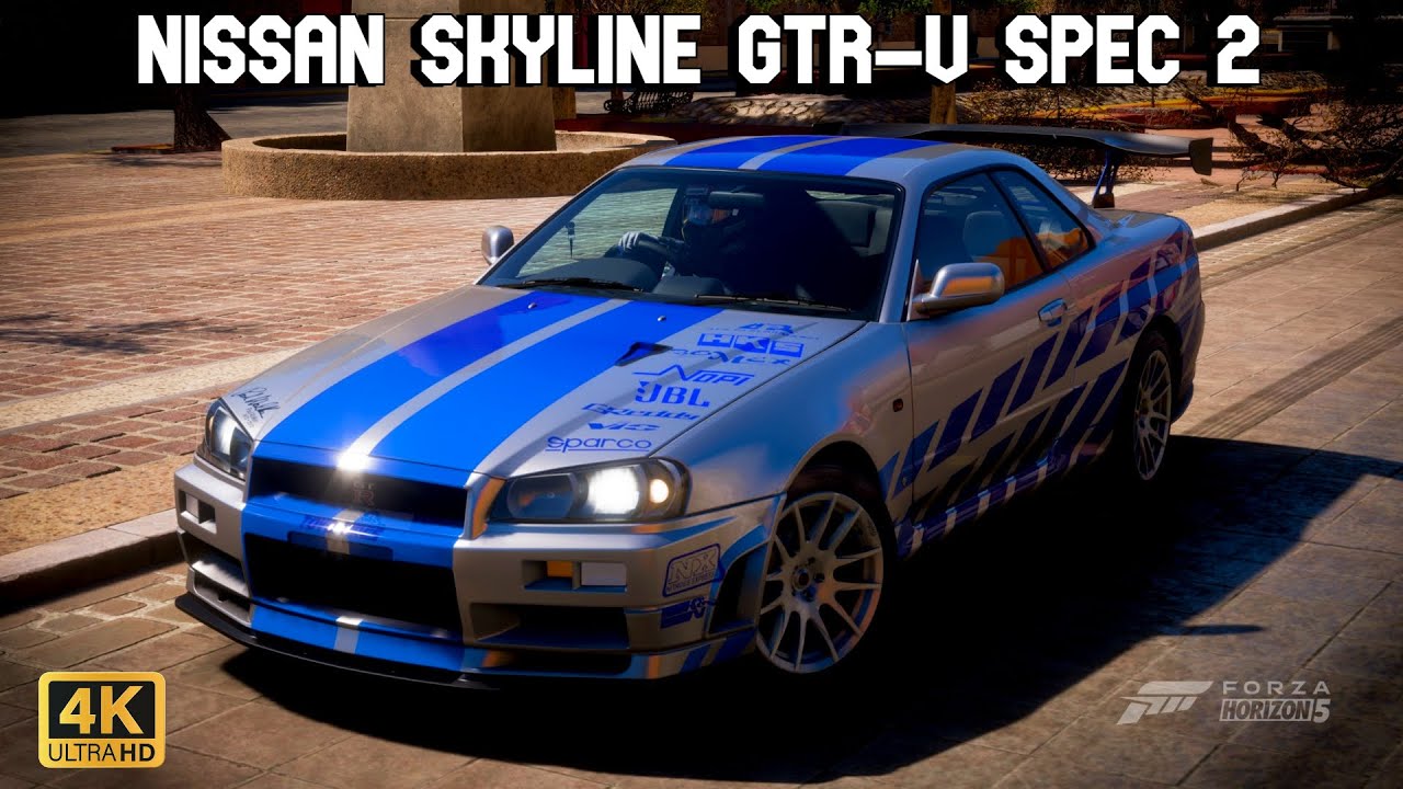 NISSAN SKYLINE GTR-RV-SPEC || 2002| FORZA HORIZON 5 | CONDUCCION REALISTA | LOGITECH G29 | 4K