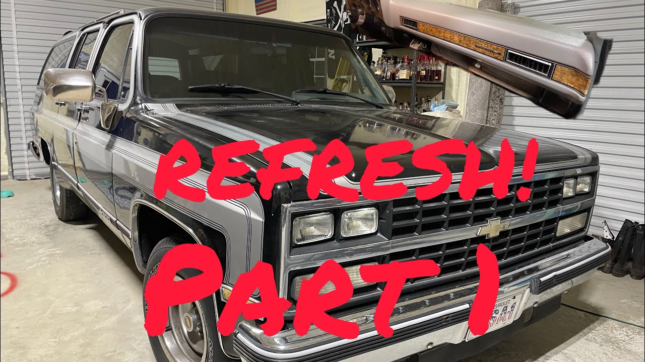 Squarebody Suburban refresh!  Part 1 of let's get this Square back on the road!  Time for some love!