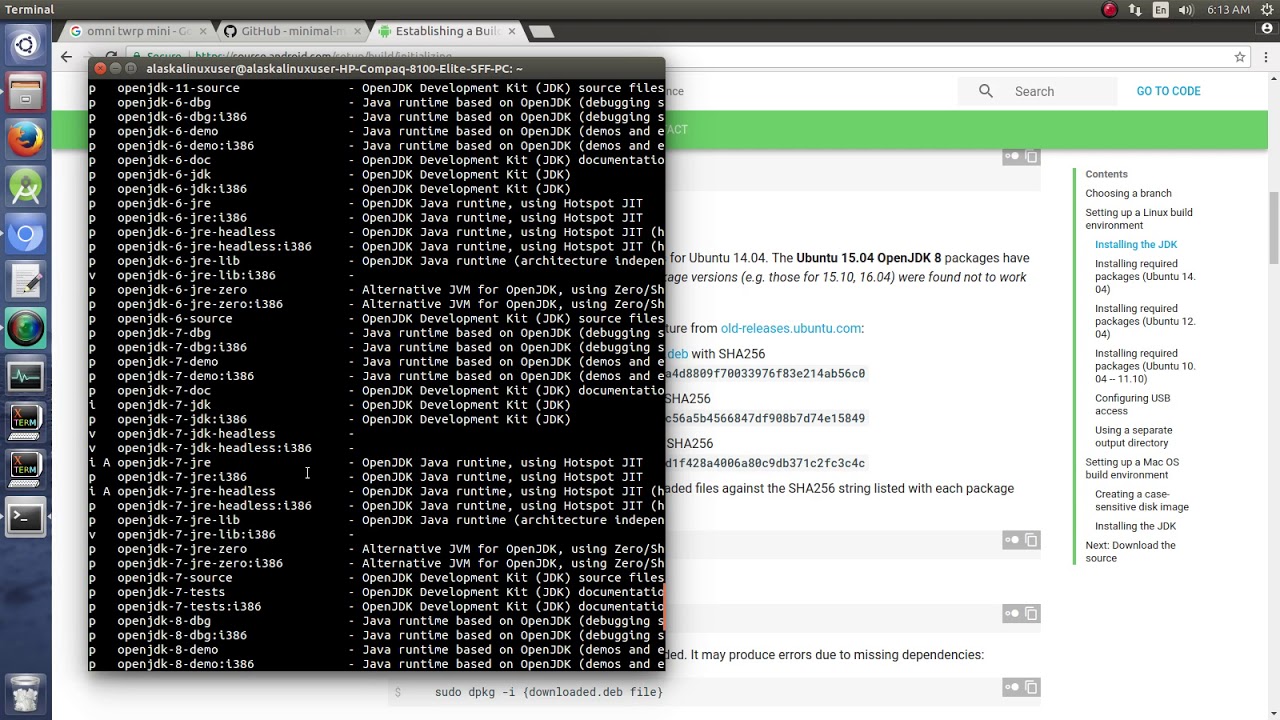 HD Compile TWRP: Setting up mini Omni TWRP