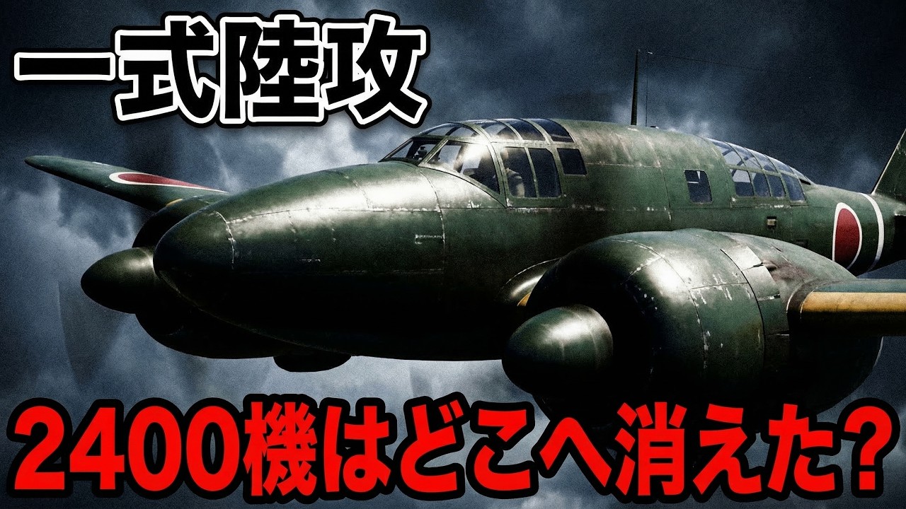 日本陸軍最強の爆撃機「一式陸攻」2400機はどこへ消えた？