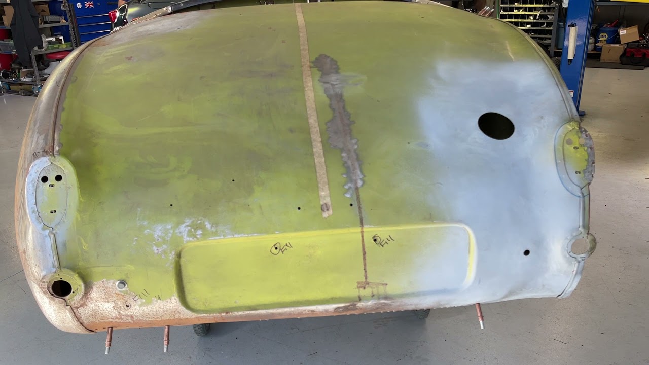 Austin Healey Bugeye Sprite restoration project