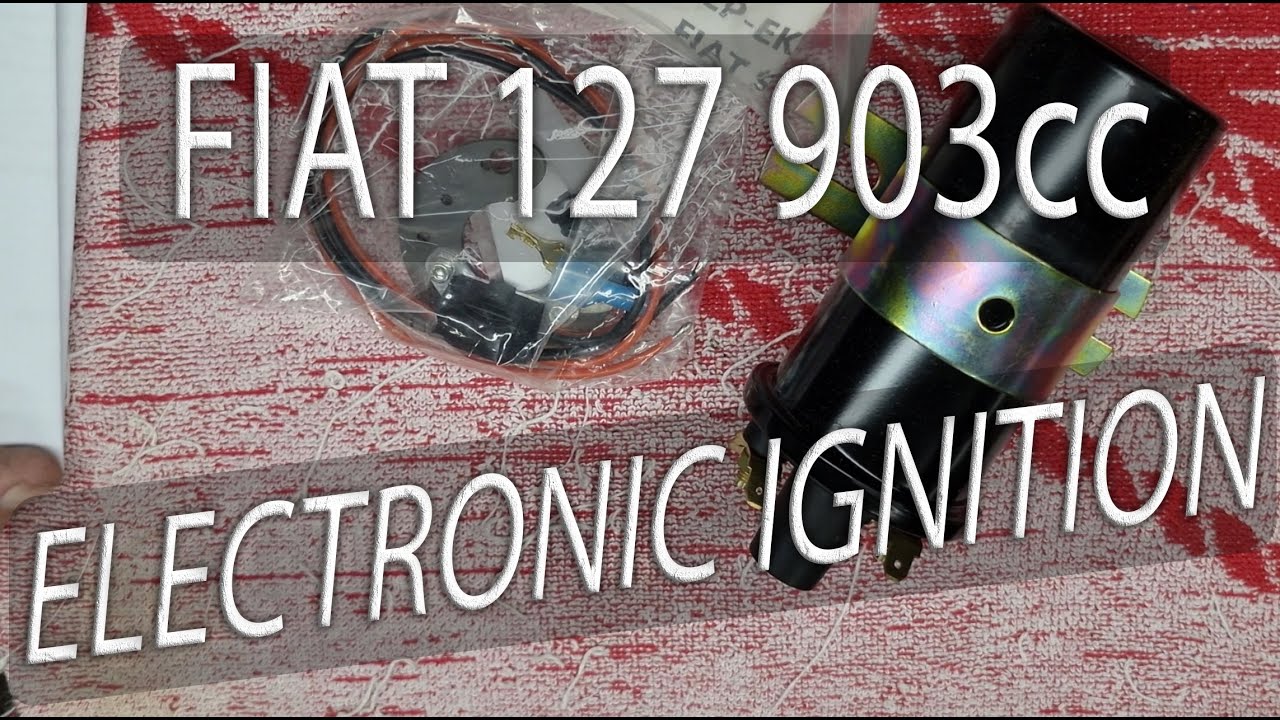 Fiat 127 903cc : Ignition from points to electronic : Beginning to first start