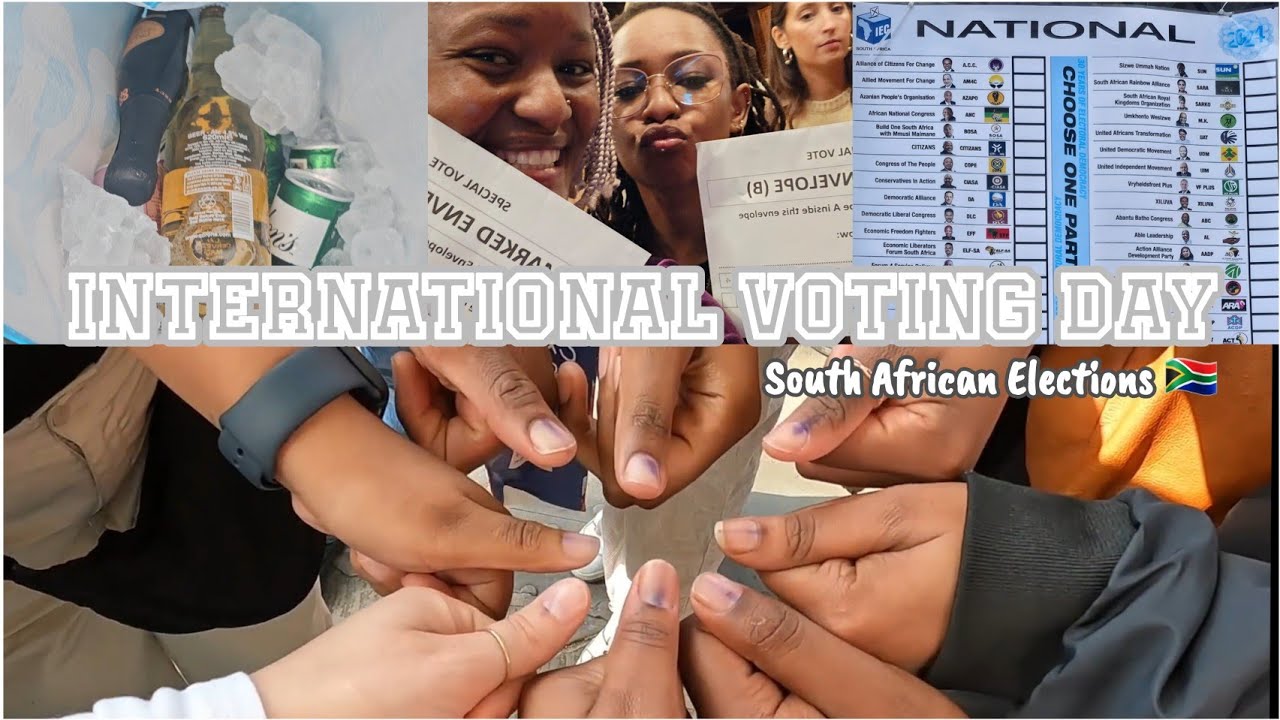South African International Voting Day in London Vlog || South African YouTuber
