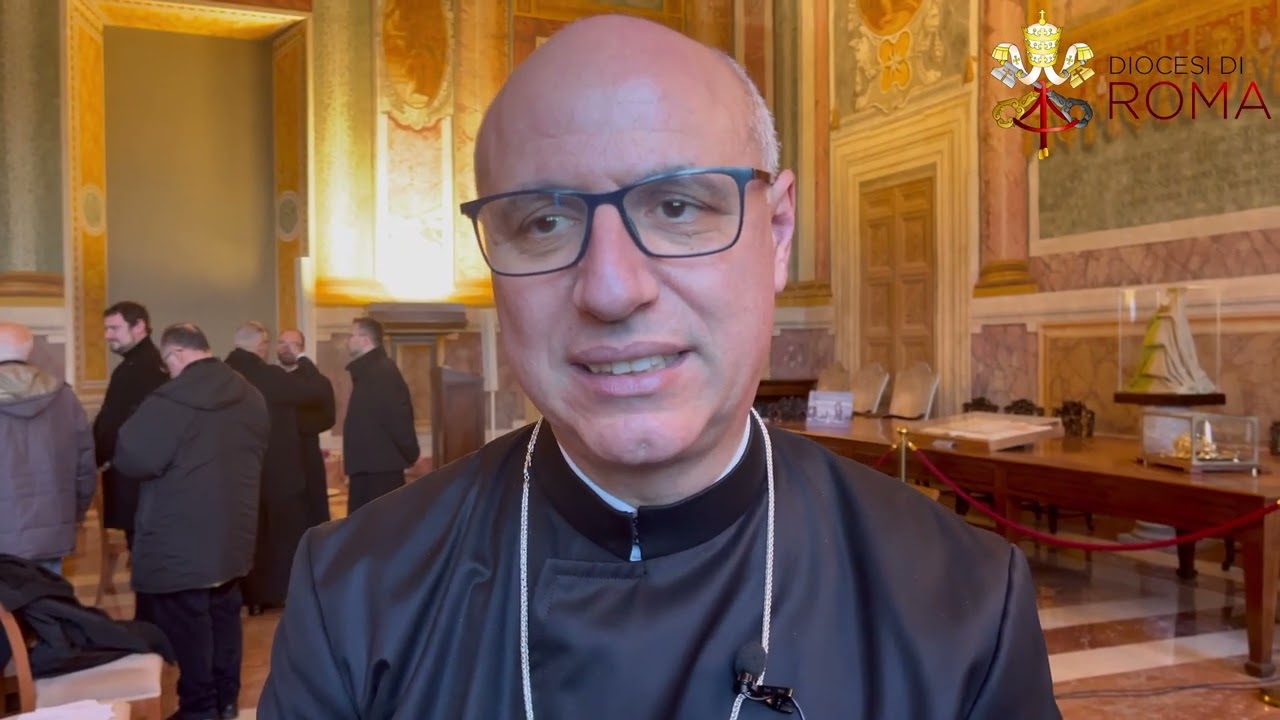 Saluto dell'arcivescovo eletto di Potenza, padre Davide Carbonaro