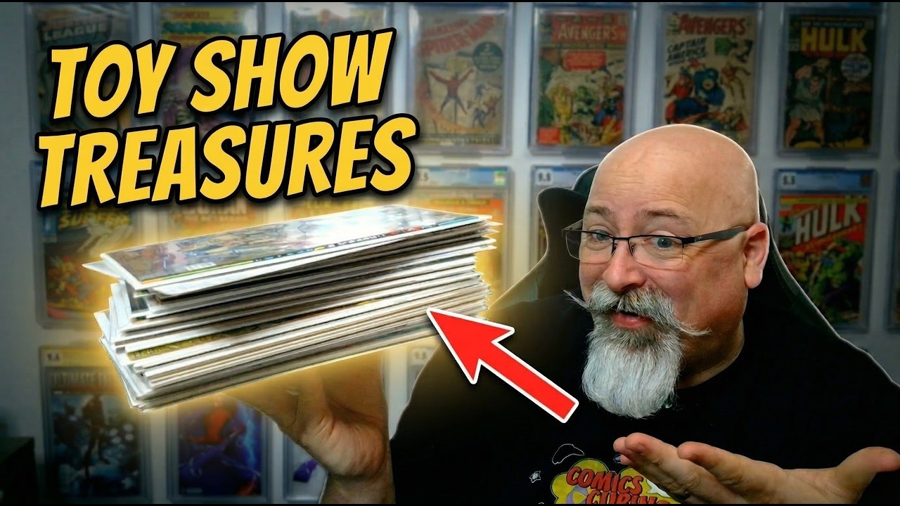 Найдены сокровища! Улов комиксов на выставке Super Toy Show в Сан-Хосе.