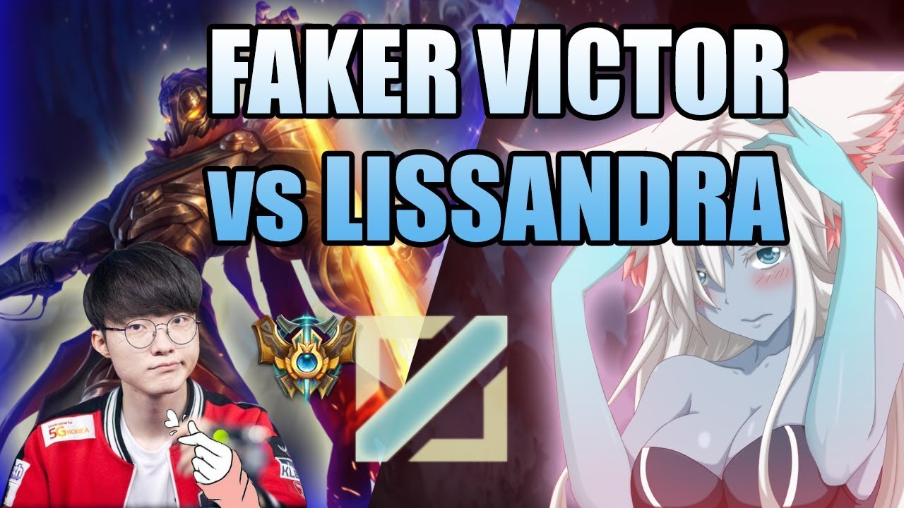 Faker Victor Mains on MidLane | Faker Victor 8/3/3 | SKT T1 Faker Victor vs Lissandra
