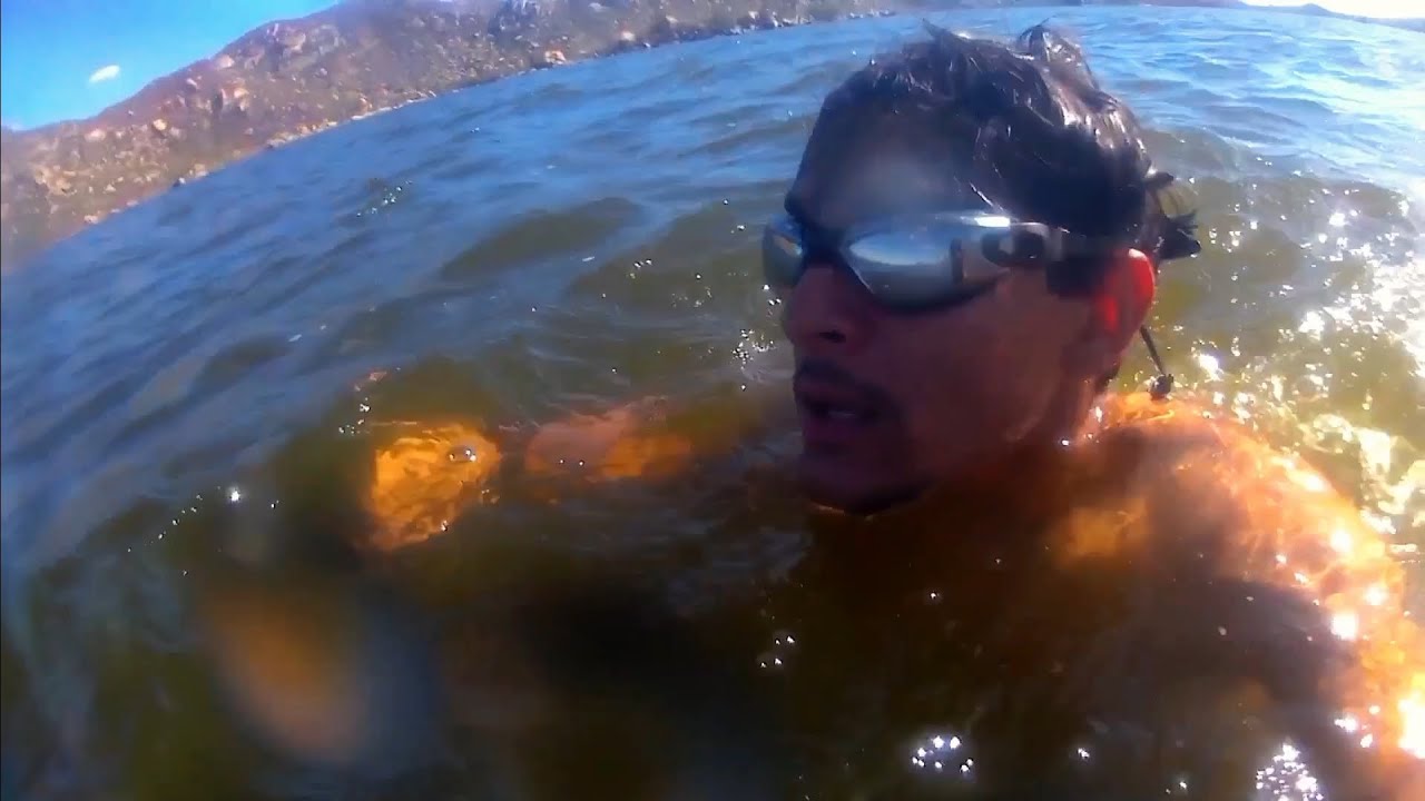 Travessia Desafiadora at&eacute; a ilha entre Serras | A&ccedil;ude agitado
