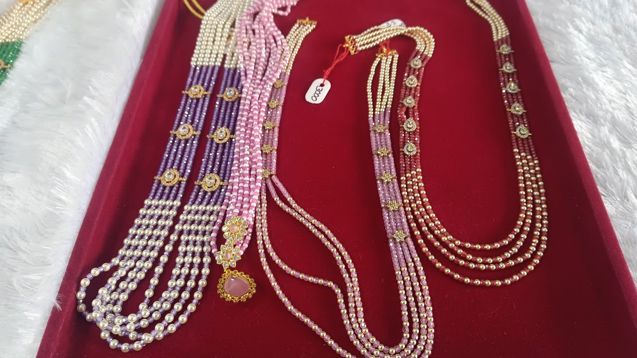 real beads collection jyothi collections from poranki is live!