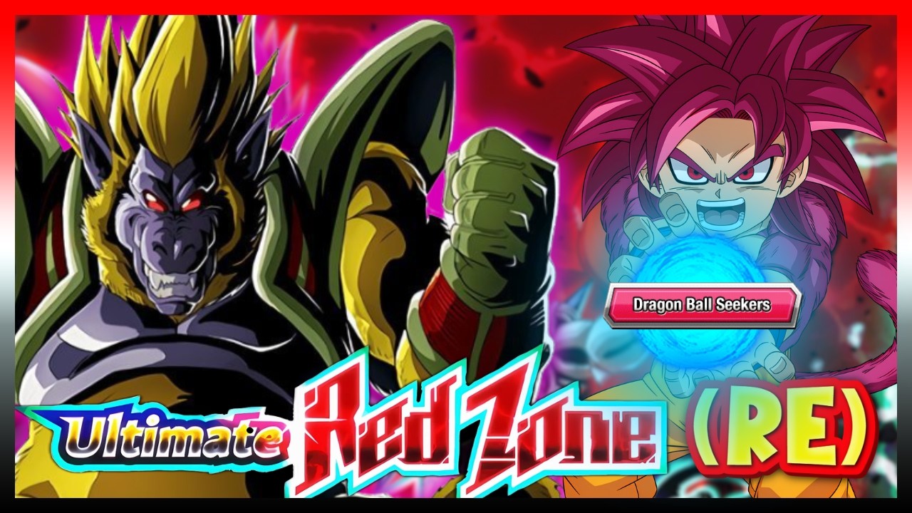 DRAGON BALL SEEKERS MISSION VS RED ZONE RE GT EDITION STAGE 1 (DOKKAN BATTLE)