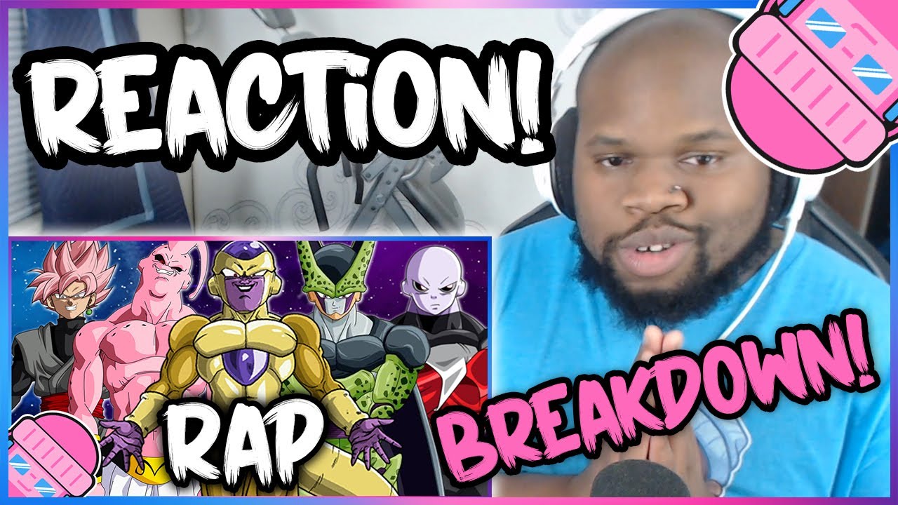 Dragon Ball Villain Rap Cypher Reaction | GameboyJones ft. RUSTAGE, Daddyphatsnaps & more