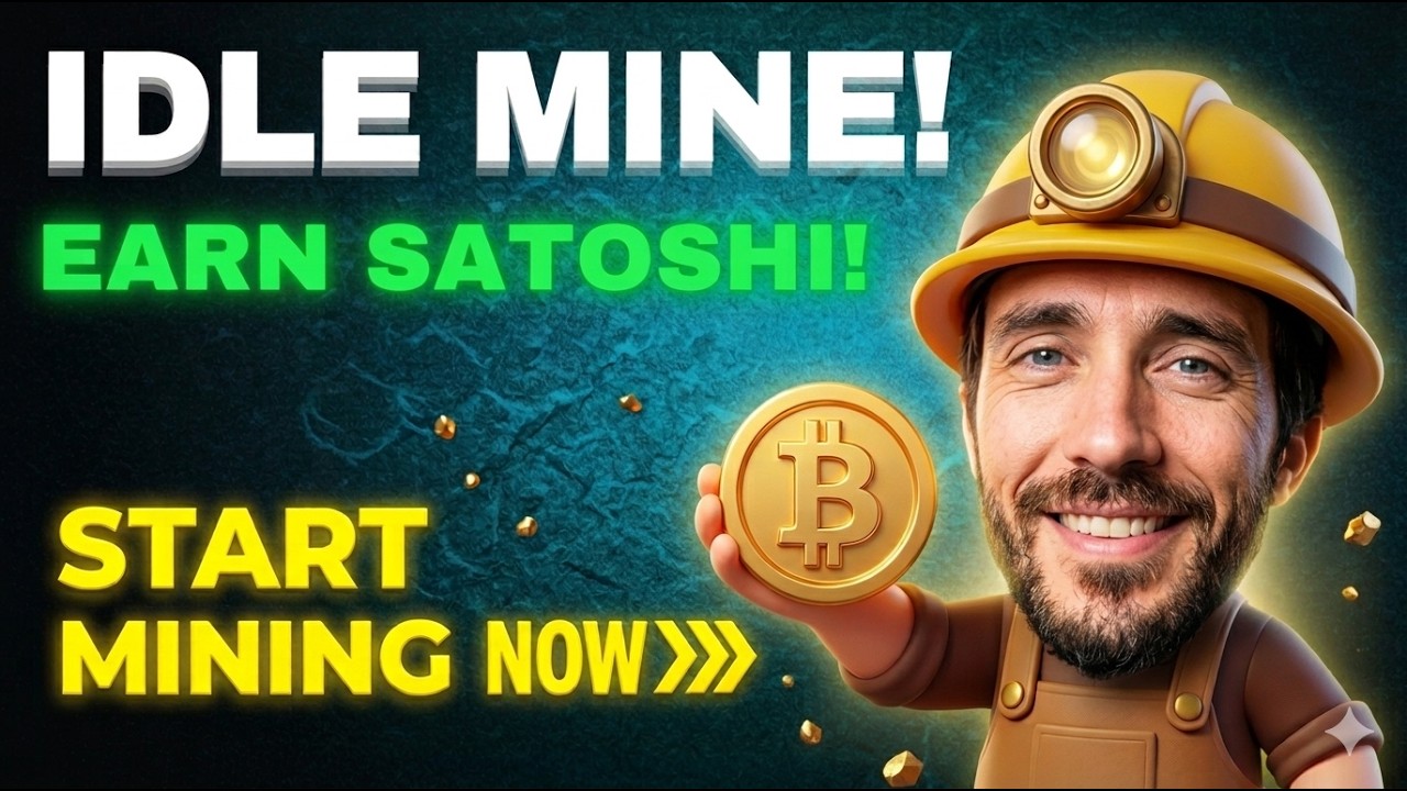Idle Mine REVIEW - Watch Me Play and Earn SATs - PAYMENT PROOF!