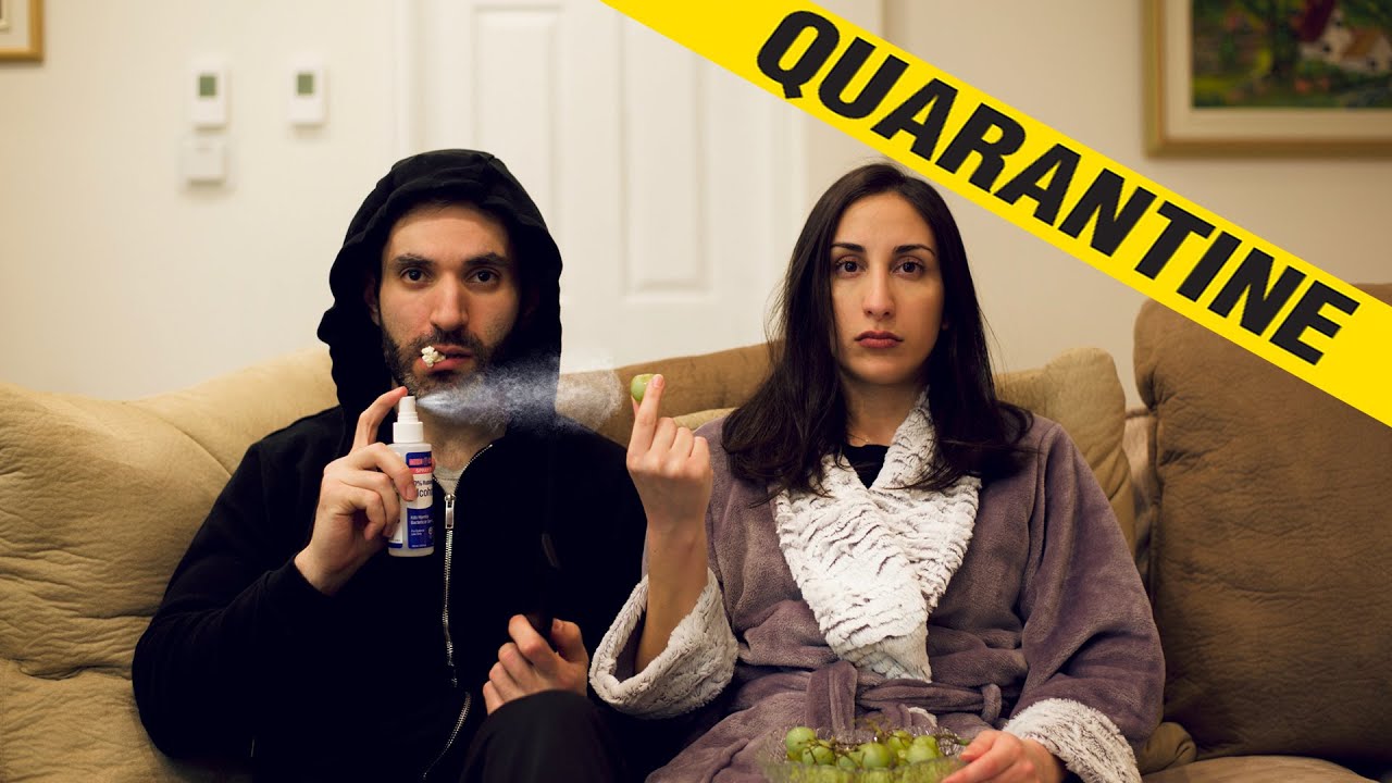 My Girlfriend And I In Quarantine - At Home