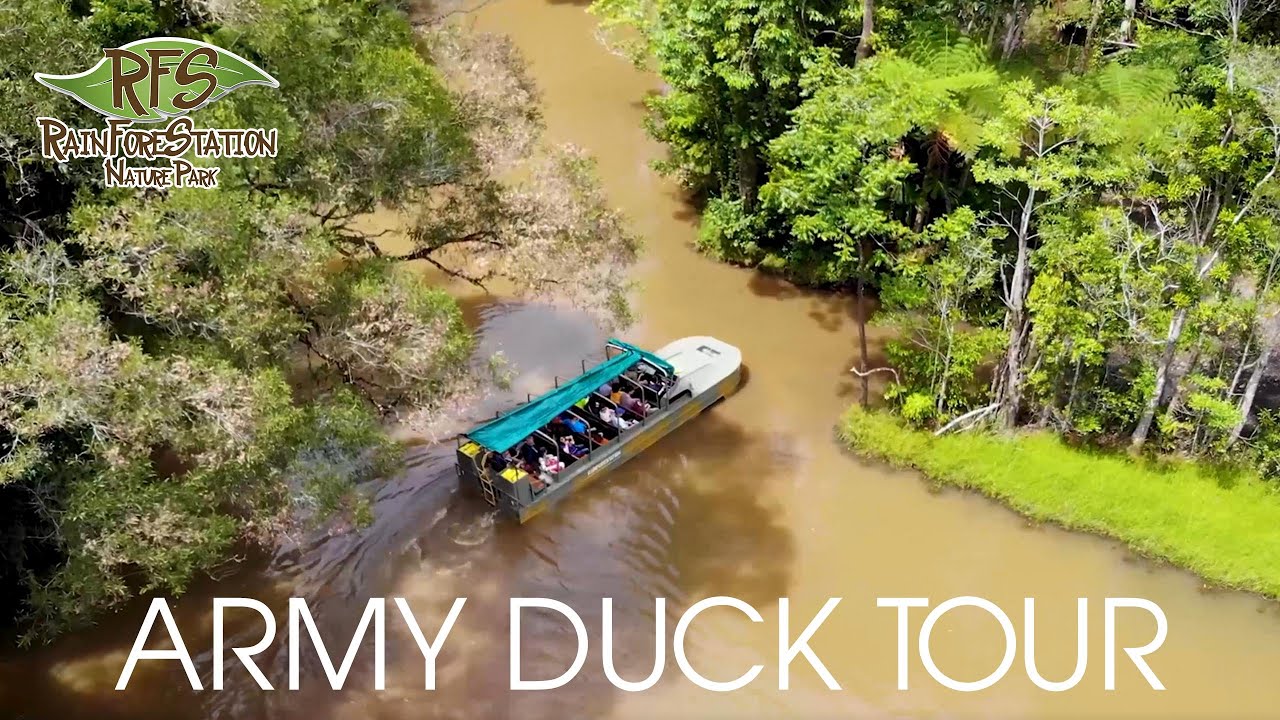 Army Duck Tour | Rainforestation Nature Park | Kuranda | Tropical North Queensland