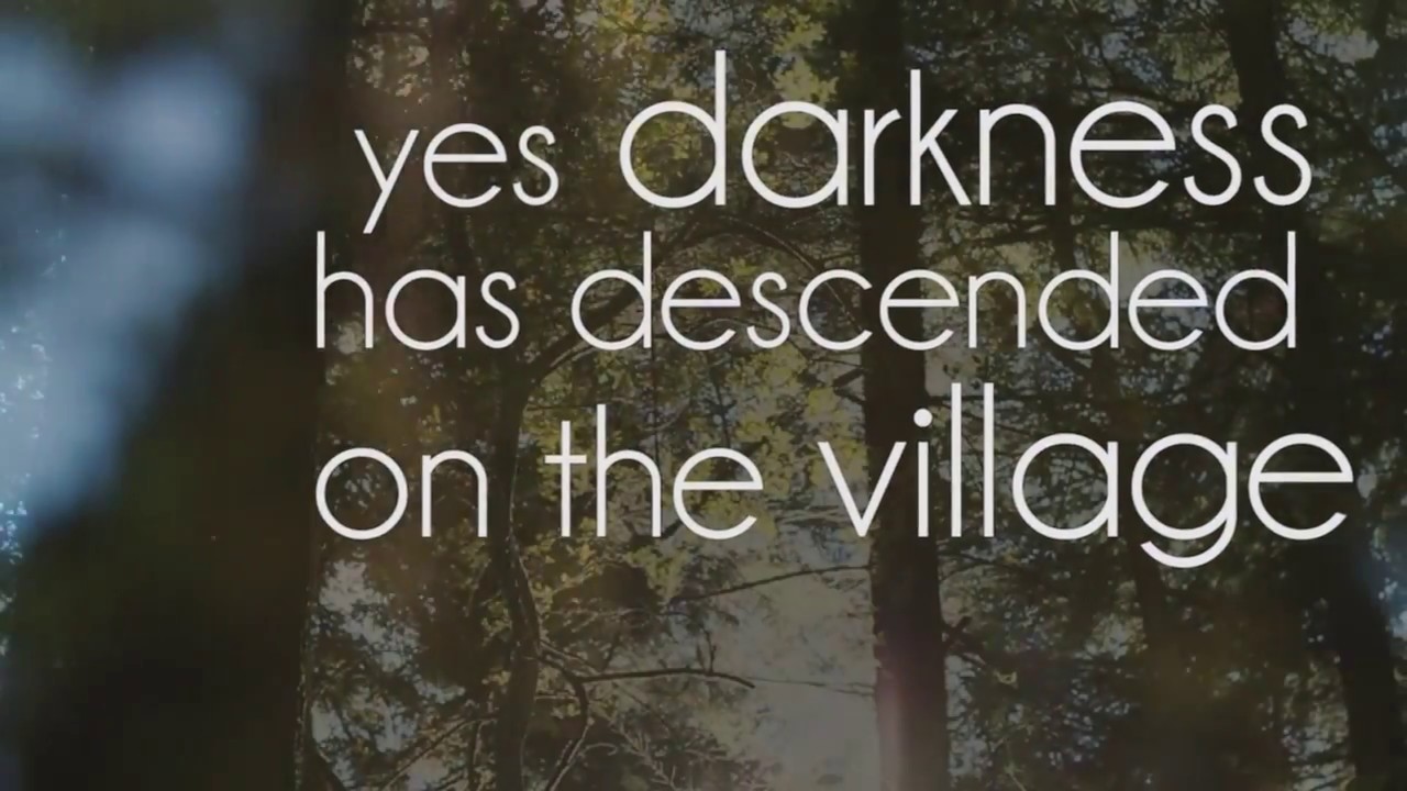 Nick Garrie &ndash; The Moon & The Village (Lyric Video)