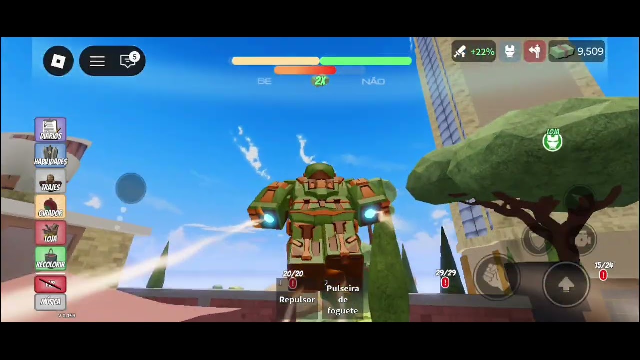 Gameplay de War Machines no Roblox 😁