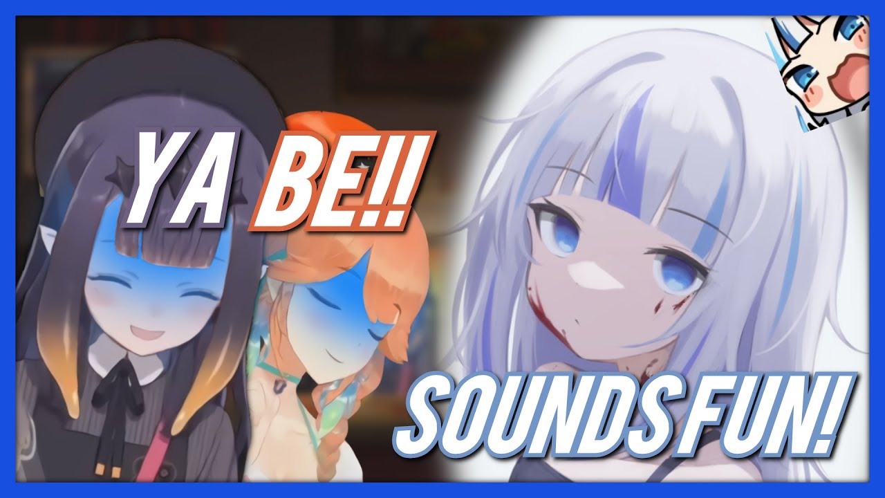 Gura's bloodlust was AWAKENED!! (By Accident?)【HoloEN COLLAB】