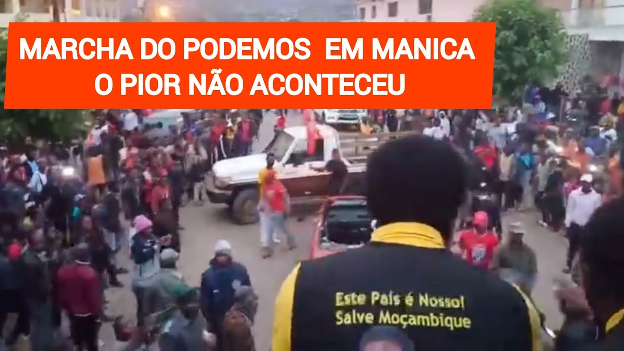 🔴🔴🔥EMBATE ENTRE MARCHA DO VENÂNCIO MONDLANE E PRM GERA DESAVENÇAS EM MANICA