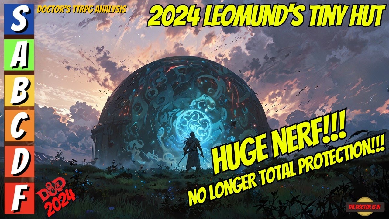 2024 Leomund's Tiny Hut Was Significantly Nerfed | DnD 2024 Spells