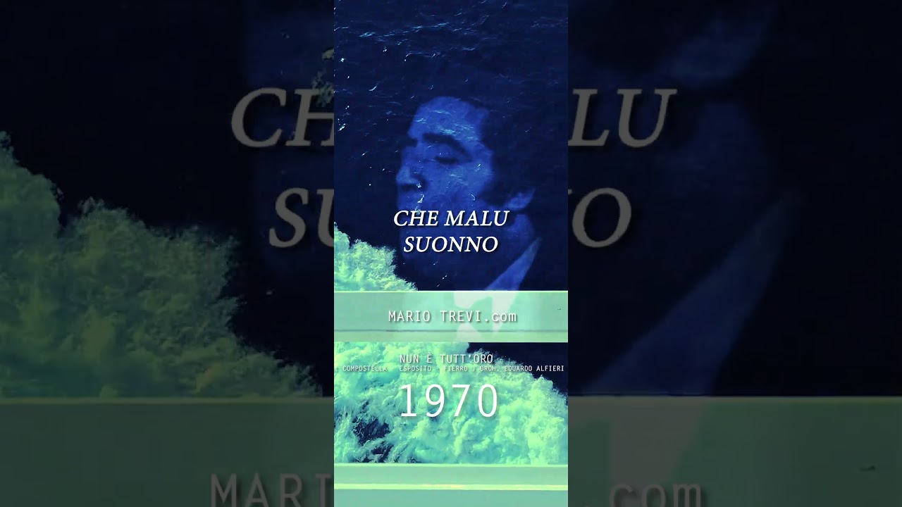 Nun 'e tutt'oro - MARIO TREVI 