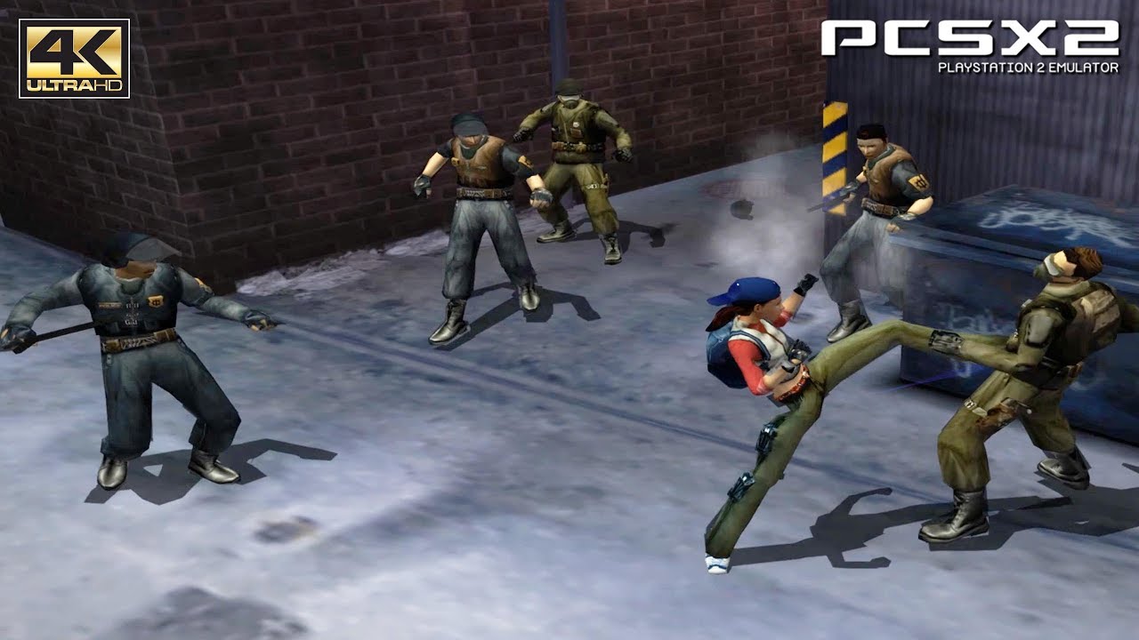 James Cameron's Dark Angel - PS2 Gameplay UHD 4k 2160p (PCSX2)