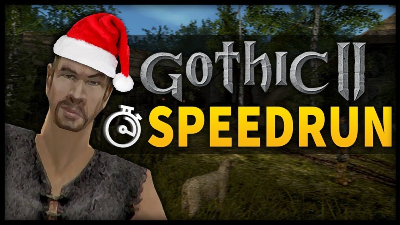 🔴 Gothic 2 NK SPEEDRUN - ŚWIĄTECZNE BIEGI HO, HO, HO!