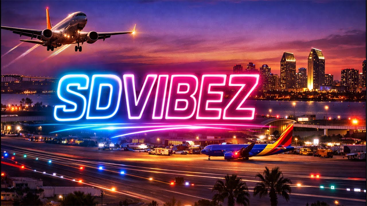 Planes, Power & Perfect Weather ✈️ LIVE at San Diego Airport (Sunday Spotting)