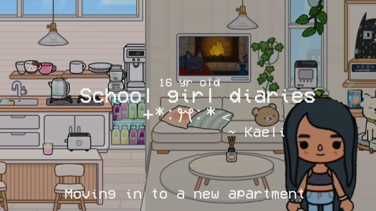 🎧SCHOOL GIRL ROUTINE IN Melbourne  || Toca Boca World Roleplay ⭐|| aesthetic study vlog*realistic*